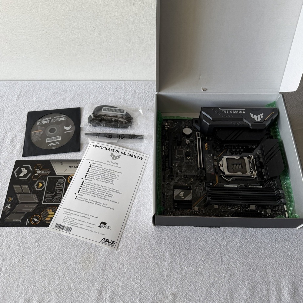 ASUS TUF Gaming B560M-PLUS WIFI LGA1200 Micro-ATX Motherboard PCIe 4.0 Wi-Fi 6
